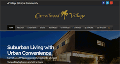 Desktop Screenshot of carrollwoodvillage.com